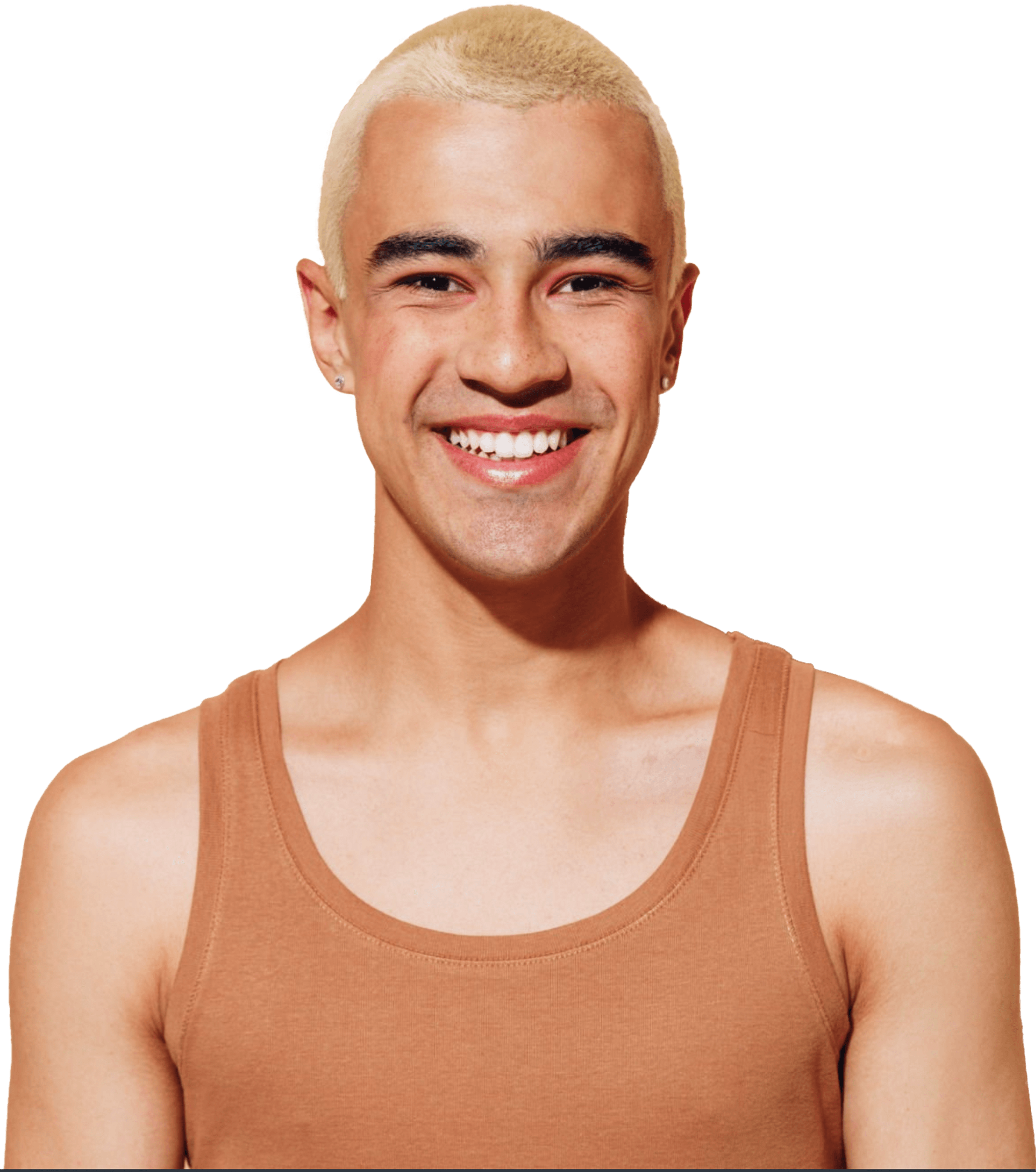 Smiling young man